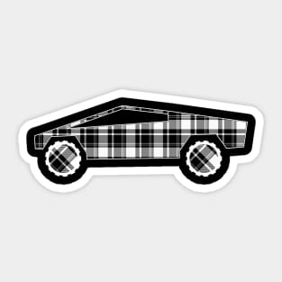 Plaid Mode Sticker